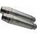 GPR Exhaust GPR Exhaust System Kawasaki Kz 550 A3 1989/1993 Double universal Homologated silencer without link pipesDeeptone Inox Cafè Racer | CAFE.35.DE | gpr_CAFE-35-DE | euronetbike-net