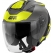 GIVI Parts Givi X.25 TARGET, Matt titanium / black / yellow, Size XS | HX25FTGTB54 | givi_HX25FTGTB54 | euronetbike-net