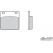 Brembo BREMBO Brake Pads 07HO0712 Organic | 07HO0712 | brem_07HO0712 | euronetbike-net