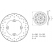Brembo BREMBO Oro Brake Disc Round Fix | 68B40797 | brem_68B40797 | euronetbike-net