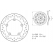 Brembo BREMBO Oro Brake Disc Round Fix | 68B407G8 | brem_68B407G8 | euronetbike-net