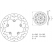 Brembo BREMBO Oro Brake Disc Round Fix | 68B407H3 | brem_68B407H3 | euronetbike-net