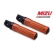MIZU Mizu Race passenger's footpeg, including ABE, Black/Orange | 409SO1120027 | mizu_409SO1120027 | euronetbike-net