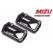 MIZU Mizu Dirt Bike driver's footpeg, Silver/Black | 409TS3330025 | mizu_409TS3330025 | euronetbike-net