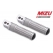 MIZU Mizu Race passenger's footpeg, including ABE, Silver/Silver | 409TT1120018 | mizu_409TT1120018 | euronetbike-net