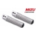 MIZU Mizu Race passenger's footpeg, including ABE, Silver/Silver | 409TT1120039 | mizu_409TT1120039 | euronetbike-net