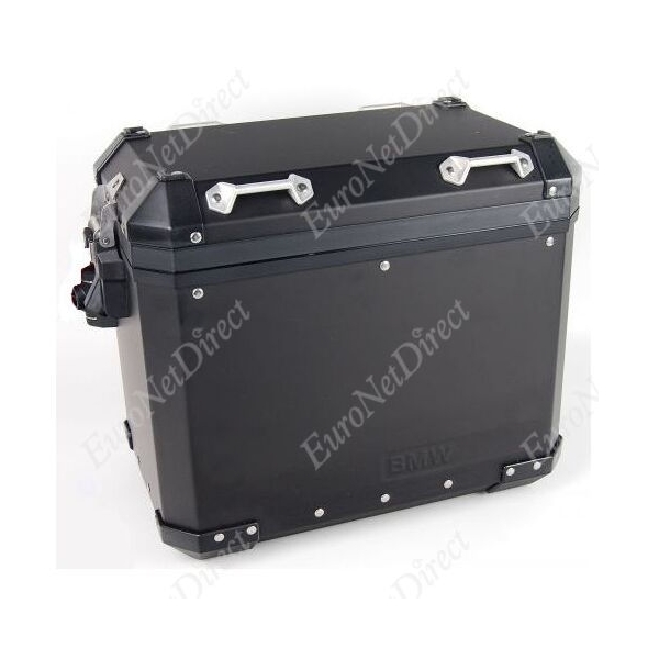 BMW OEM Parts BMW Aluminum suitcase black left | 77412472173 | bm_77412472173 | euronetbike-net