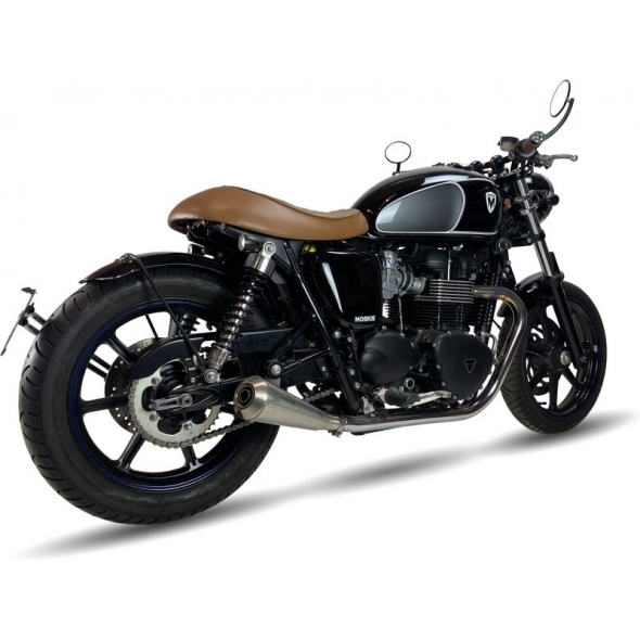 IXIL IXIL Slip On Exhaust (Right Muffler) - Ironhead Conical Matt Inox | OT 464 SS | ixil_OT_464_SS | euronetbike-net