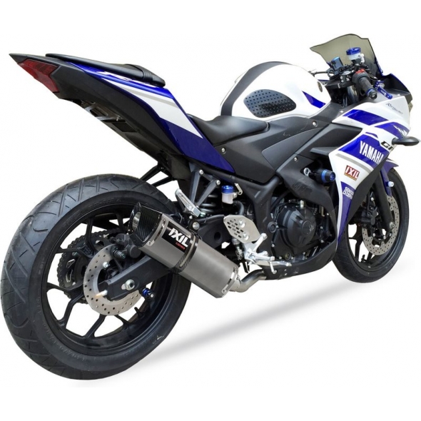 IXIL IXIL Full System Exhaust - Hexoval Xtrem Titanium | OY 9025 VTI | ixil_OY_9025_VTI | euronetbike-net