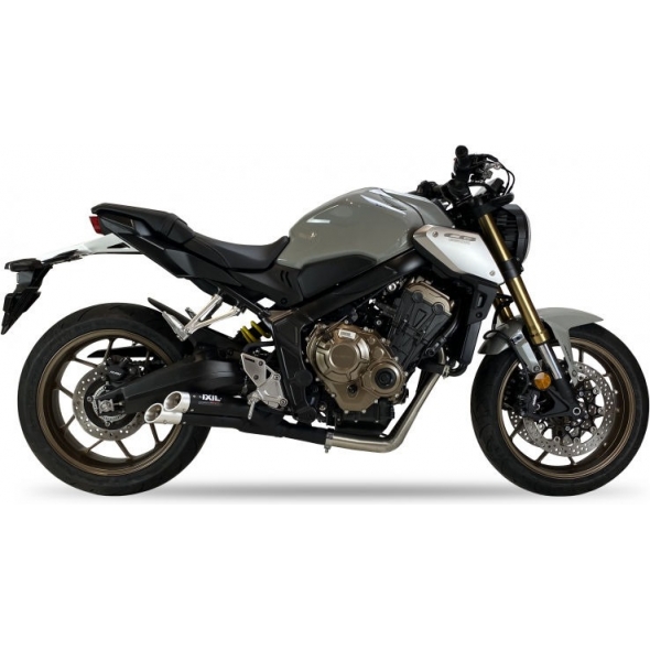 IXIL IXIL FULL SYSTEM MUFFLER - DUAL HYPERLOW BLACK XL, EU HOMOLOGATED | XH6342XB | ixil_XH6342XB | euronetbike-net
