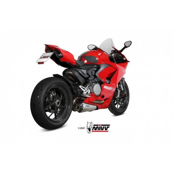 Mivv silencers Mivv Delta Race Stainless Steel Exhaust | D.046.LDRX | mivv_D046LDRX | euronetbike-net