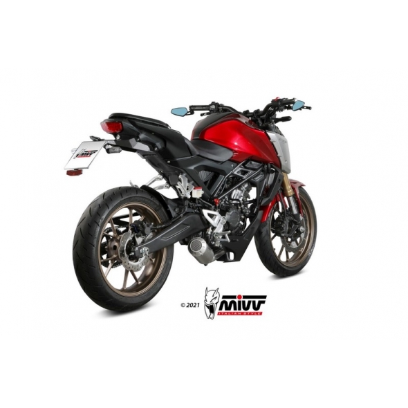 Mivv silencers Mivv Mk3 Stainless Steel Exhaust | H.078.SM3X | mivv_H078SM3X | euronetbike-net