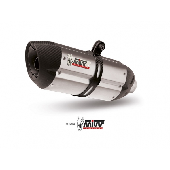 Mivv silencers Mivv Suono Stainless Steel Exhaust | K.052.L7 | mivv_K052L7 | euronetbike-net