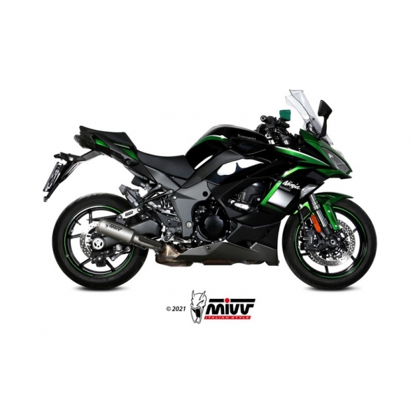 Mivv silencers Mivv Mk3 Stainless Steel Exhaust | K.054.SM3X | mivv_K054SM3X | euronetbike-net