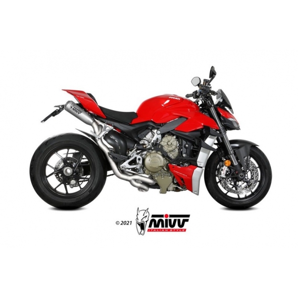 Mivv silencers Mivv Full System Titanium Exhaust | R.DU.0007.SC4T | mivv_RDU0007SC4T | euronetbike-net
