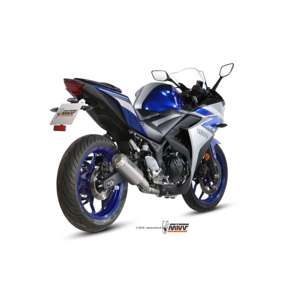 Mivv silencers Mivv Full System Stainless Steel Exhaust | X.YA.0008.SM3X | mivv_XYA0008SM3X | euronetbike-net