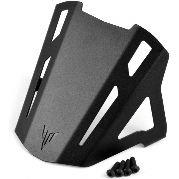 Pyramid Plastics parts Pyramid Metal Fly Screen | Matte Black | Yamaha MT-09 2021> | 22161M | pyr_22161M | euronetbike-net
