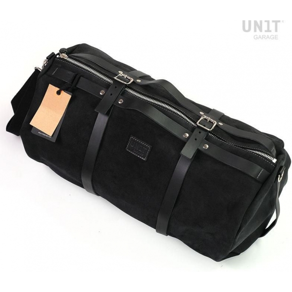 UnitGarage Unit Garage Duffle Bag Kalahari 43L Split leather, JetBlack | U015-JetBlack | ug_U015-JetBlack | euronetbike-net UnitGarage Unit Garage Duffle Bag Kalahari 43L Split leather, JetBlack | U015-JetBlack | ug_U015-JetBlack | euronetbike-net
