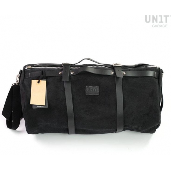 UnitGarage Unit Garage Duffle Bag Kalahari 43L Split leather, JetBlack | U015-JetBlack | ug_U015-JetBlack | euronetbike-net UnitGarage Unit Garage Duffle Bag Kalahari 43L Split leather, JetBlack | U015-JetBlack | ug_U015-JetBlack | euronetbike-net