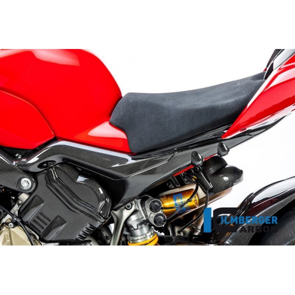 Ilmberger Carbon Ilmberger Subframe Cover left gloss V4 Streetfighter | RHL.003.SFV4G.K | ilm_RHL_003_SFV4G_K | euronetbike-net