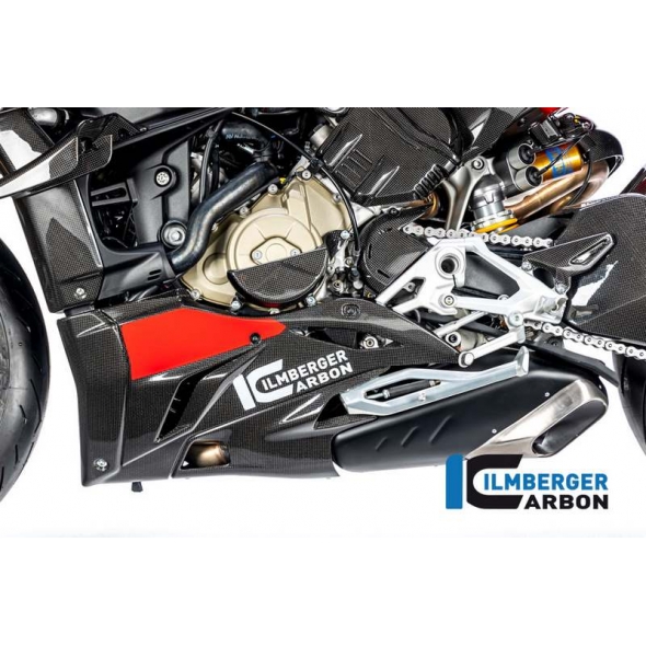 Ilmberger Carbon Ilmberger Bellypan left gloss V4 Streetfighter | VUL.013.SFV4G.K | ilm_VUL_013_SFV4G_K | euronetbike-net