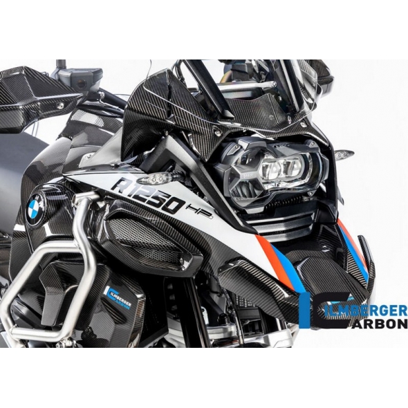 Ilmberger Carbon Ilmberger FRONT BEAK / UPPER MUDGUARD RIGHT SIDE BMW R 1250 GS ADVENTURE FROM 2019 | SCR.008.GSA9T.K | ilm_SCR_008_GSA9T_K | euronetbike-net
