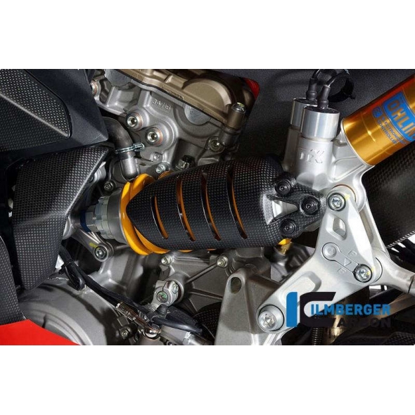 Ilmberger Carbon Ilmberger Rear Suspension Cover Carbon - Ducati 1199 Panigale | ilm_FAO_018_D1199_K | euronetbike-net