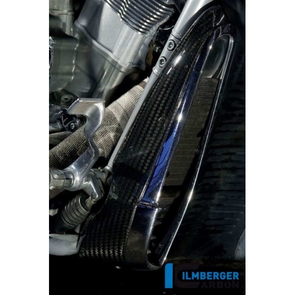 Ilmberger Carbon Ilmberger Radiator Cover (right) Carbon - Harley Davidson V-Rod | ilm_WKR_005_HDVRG_K | euronetbike-net