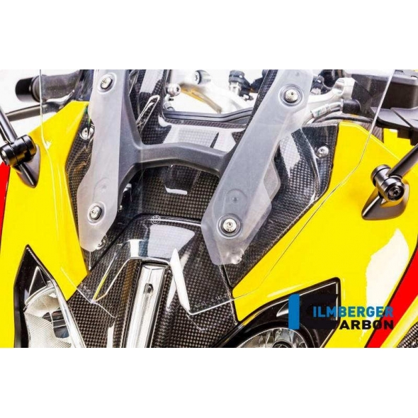 Ilmberger Carbon Ilmberger Holder for the windshield, Instrumentcover BMW R1200 RS´15 | ilm_COA_002_R12RS_K | euronetbike-net