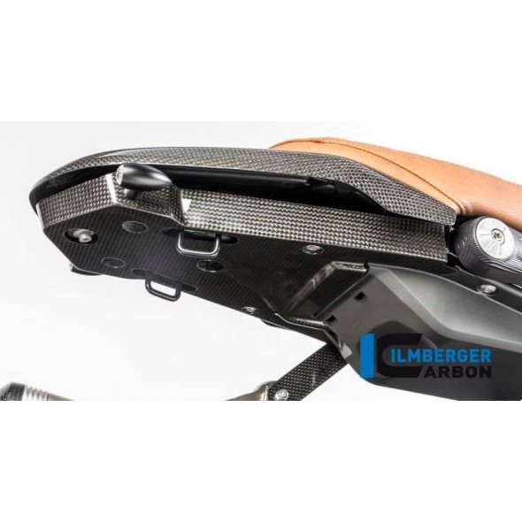 Ilmberger Carbon Ilmberger Rear undertray (without number plate holder) BMW R NineT Racer '17 | ilm_RHA_003_RNITR_K | euronetbike-net
