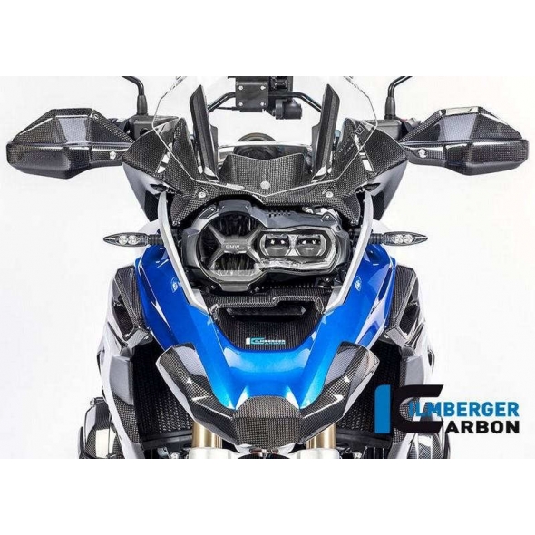 Ilmberger Carbon Ilmberger Windprotector on the instruments BMW R 1200 GS´17 | ilm_WAK_008_GS17L_K | euronetbike-net