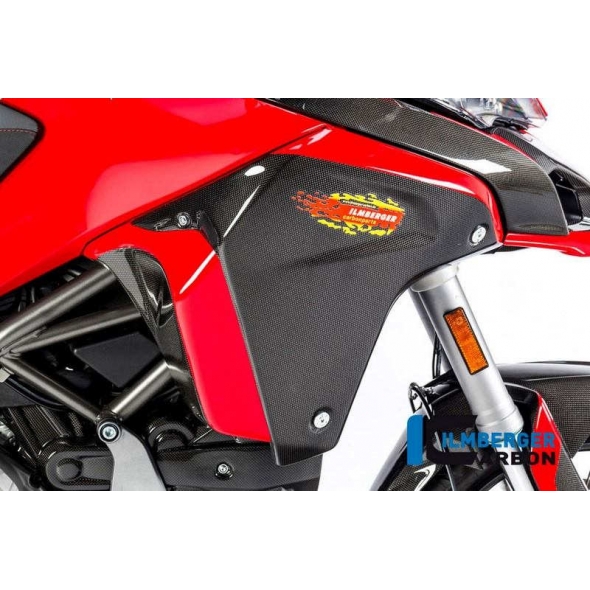 Ilmberger Carbon Ilmberger SIDE FAIRING RIGHTSIDE GLOSS Ducati MTS 1200'16 Enduro | ilm_VER_008_ME16G_K | euronetbike-net