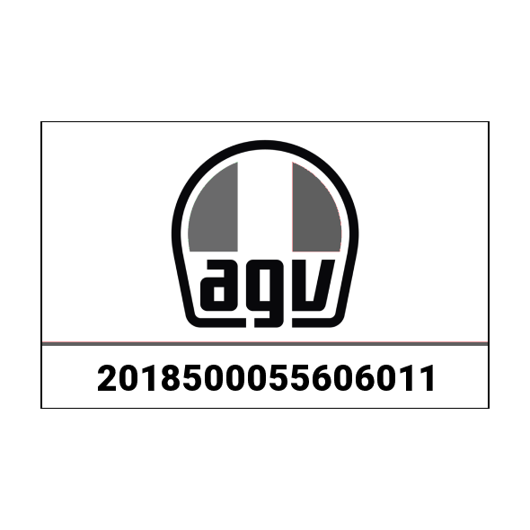 AGV AGV CROWN PAD PISTA GP RR BLACK/RED, Size : XXL | 2018500055606011 | agv_2018500055-606_XXL | euronetbike-net