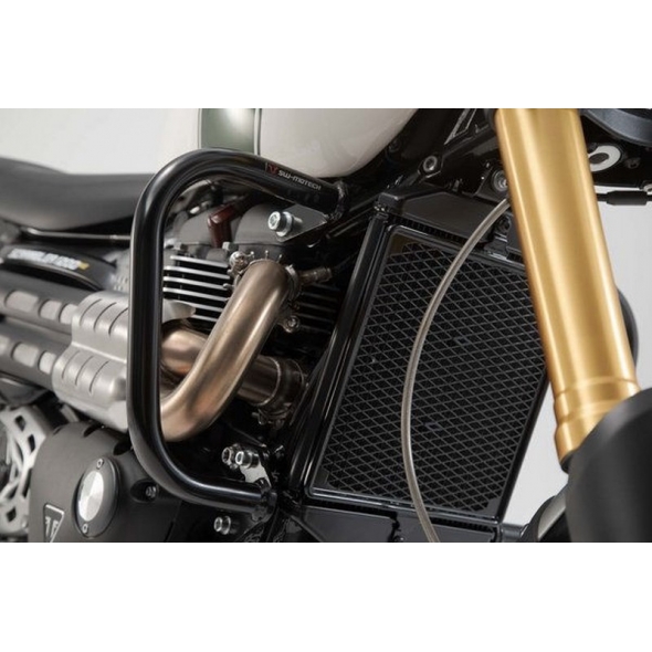 SW-Motech SW-MOTECH Crash bar Black. Triumph Scrambler 1200 XC / XE (18-). | SBL.11.929.10000/B | sw_SBL_11_929_10000B | euronetbike-net