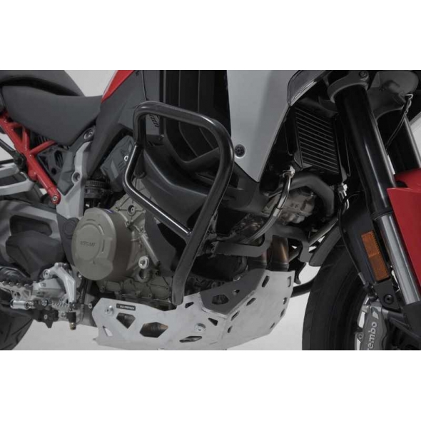 SW-Motech SW-Motech Crash bar. Black. Ducati Multistrada V 4 (20-) | SBL.22.822.10000/B | sw_SBL_22_822_10000B | euronetbike-net