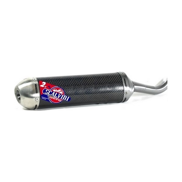 Scalvini Scalvini Silencer for two stroke engine with carbon body and Inox end cap. | 002.014113 | sca_002-014113 | euronetbike-net