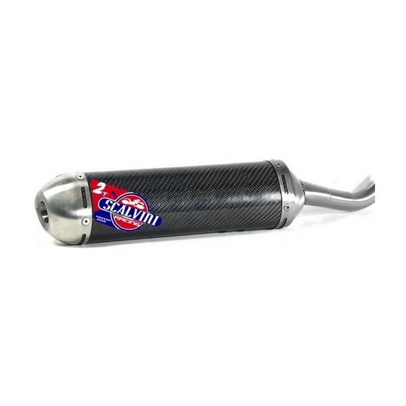 Scalvini Scalvini Silencer for two stroke engine with carbon body and Inox end cap. | 002.154123 | sca_002-154123 | euronetbike-net