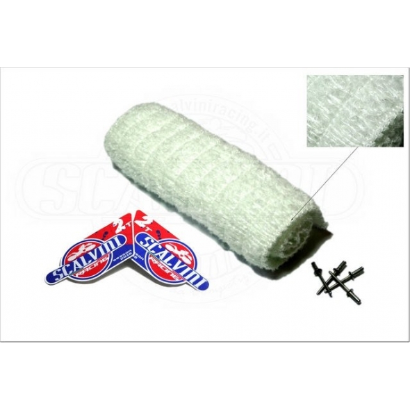 Scalvini Scalvini High Quality Soundproof Wool L300mm + Rivets. | 006.009 | sca_006-009 | euronetbike-net