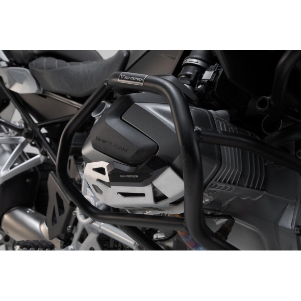 SW-Motech SW-MOTECH Cylinder guard Black/Silver. BMW R 1250 GS/Adv, R 1250 RS/ RT. | MSS.07.904.10201 | sw_MSS_07_904_10201 | euronetbike-net