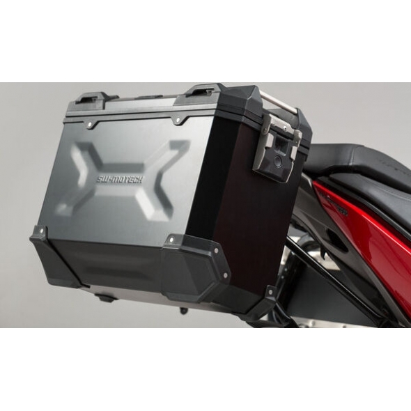 SW-Motech SW Motech EVO side carriers. B-stock.. Black. Ducati Multistrada 1200 / S (15-). | B.KFT.22.584.20000/B | sw_B_KFT_22_584_20000B | euronetbike-net