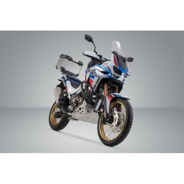 SW-Motech SW-Motech TRAX ADV top case system. Silver. Honda Africa Twin CRF1100L Adv Sp. (19-). | GPT.01.942.70000/S | sw_GPT_01_942_70000S | euronetbike-net