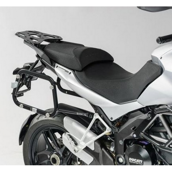 SW-Motech SW-MOTECH AERO ABS side case system 2x25 l. Ducati Multistrada 1200 (10-14). | KFT.22.140.60100/B | sw_KFT_22_140_60100B | euronetbike-net