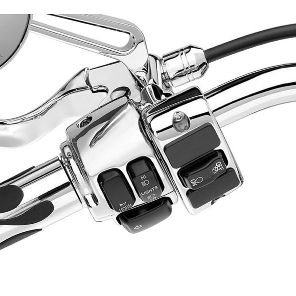 Harley-Davidson Harley-Davidson Auxiliary On/Off Switch Kit, Black | 71718-02 | hd_71718-02 | euronetbike-net