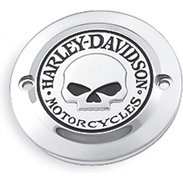 Harley-Davidson Harley-Davidson Willie G Skull Timer Cover, Chrome | 32972-04A | hd_32972-04A | euronetbike-net