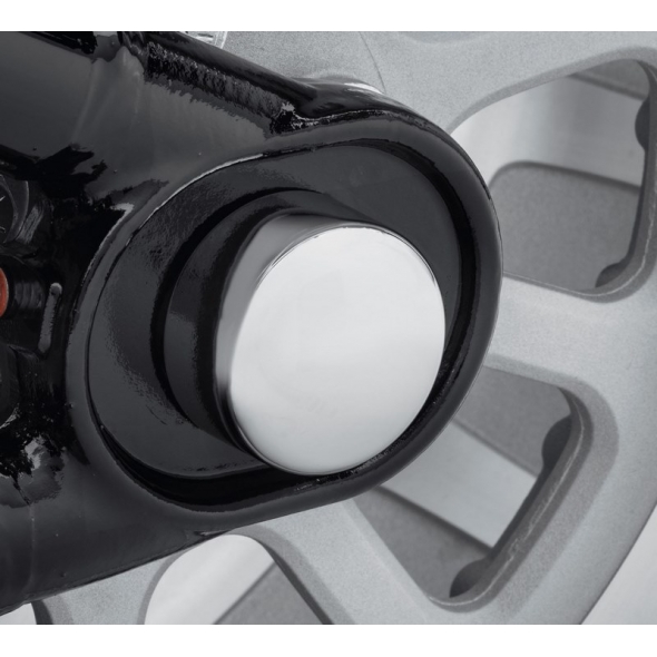 Harley-Davidson Harley-Davidson Rear Axle Nut Covers-Chrome, Chrome | 43000108 | hd_43000108 | euronetbike-net