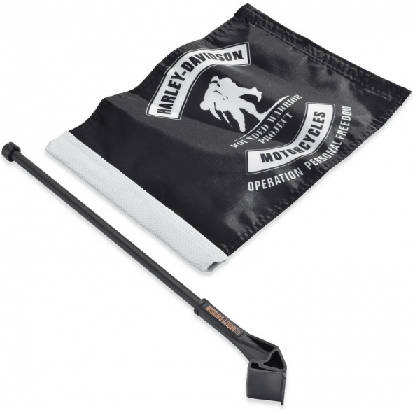 Harley-Davidson Harley-Davidson Wounded Warrior Project Flag Kit, Multi | 61400377 | hd_61400377 | euronetbike-net