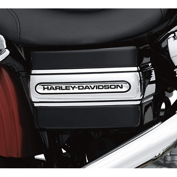 Harley-Davidson Harley-Davidson Script Battery Cover Band, Chrome | 66443-06 | hd_66443-06 | euronetbike-net