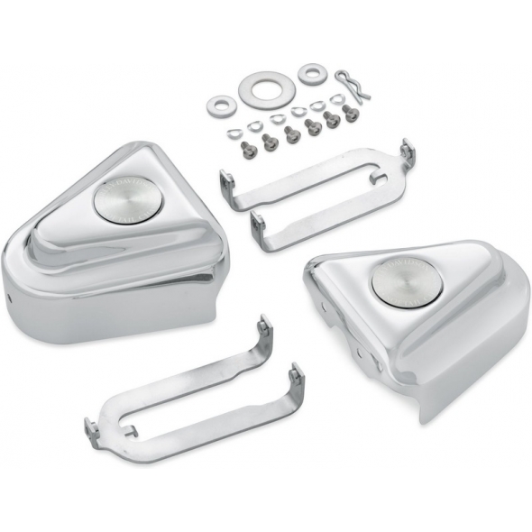 Harley-Davidson Harley-Davidson Chrome Rear Axle Covers, Chrome | 47596-91B | hd_47596-91B | euronetbike-net