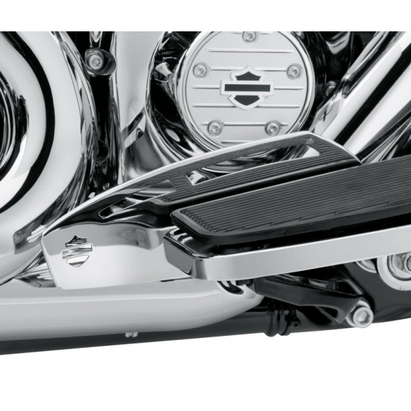 Harley-Davidson Harley-Davidson Rider Footboard Heel Guard, Chrome | 50500225 | hd_50500225 | euronetbike-net
