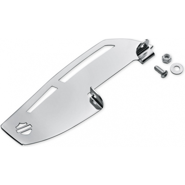 Harley-Davidson Harley-Davidson Rider Footboard Heel Guard, Chrome | 50500225 | hd_50500225 | euronetbike-net